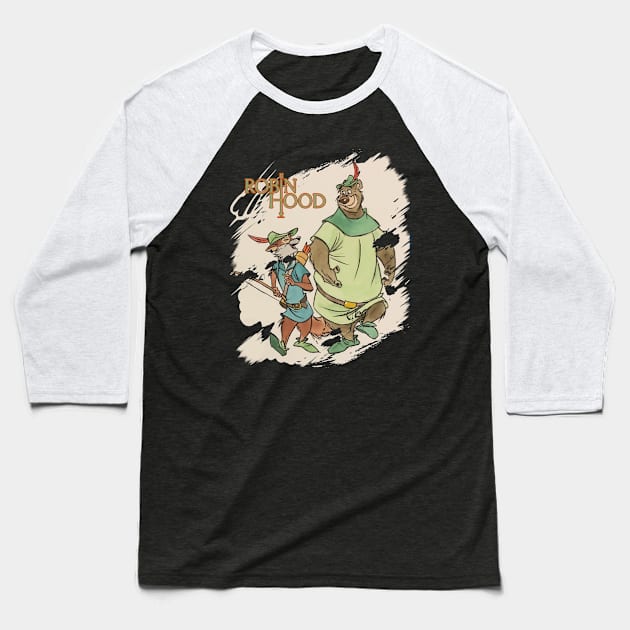 Maid Marians Elegance Celebrate the Grace and Strength of Robin Beloved on this Cartoon Baseball T-Shirt by RavenSHOPS